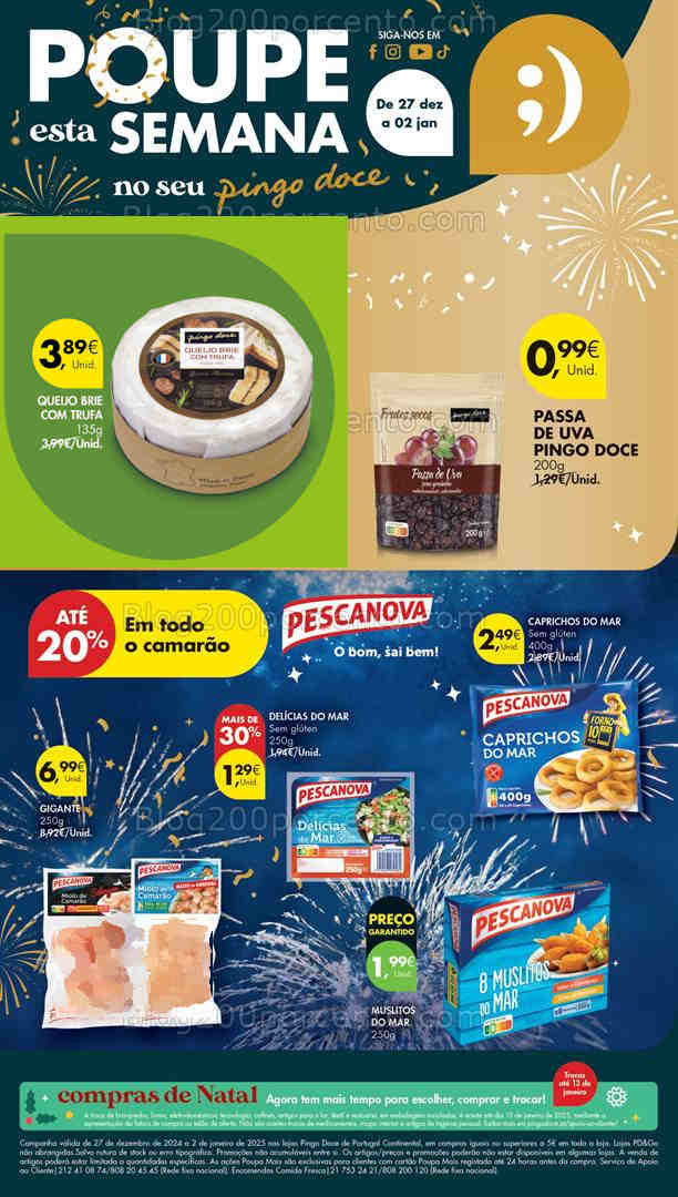 Antevisão Folheto PINGO DOCE Lojas Pequenas Promoções de 27 dezembro a 2 janeiro