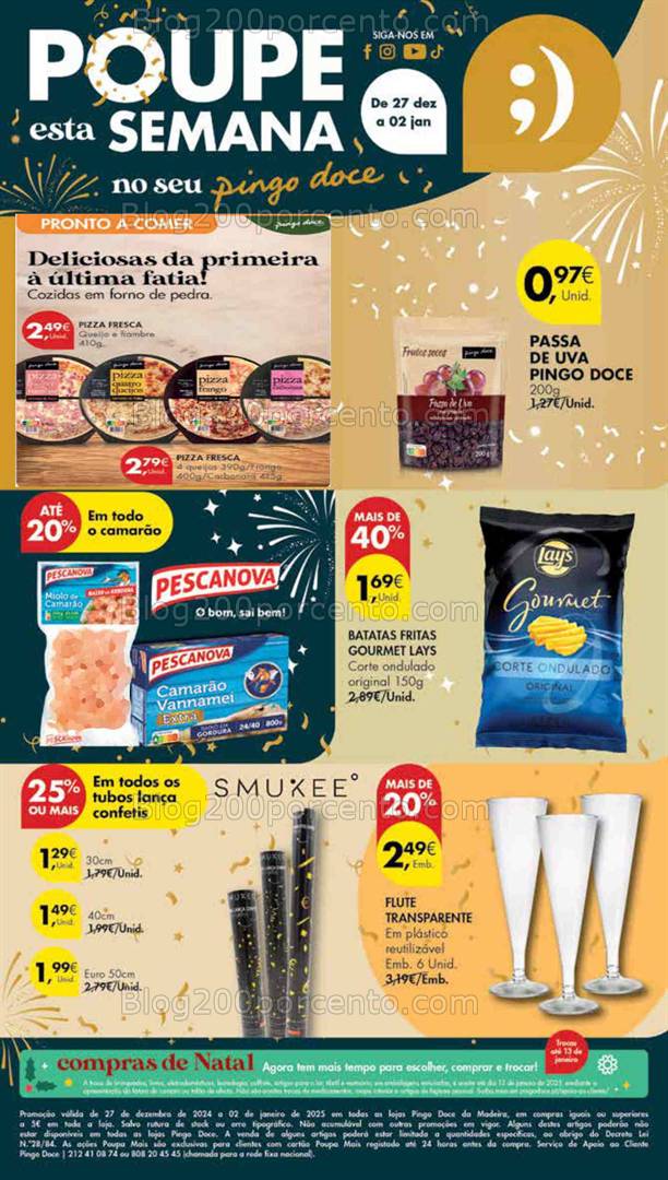 Antevisão Folheto PINGO DOCE Madeira Promoções de 27 dezembro a 2 janeiro