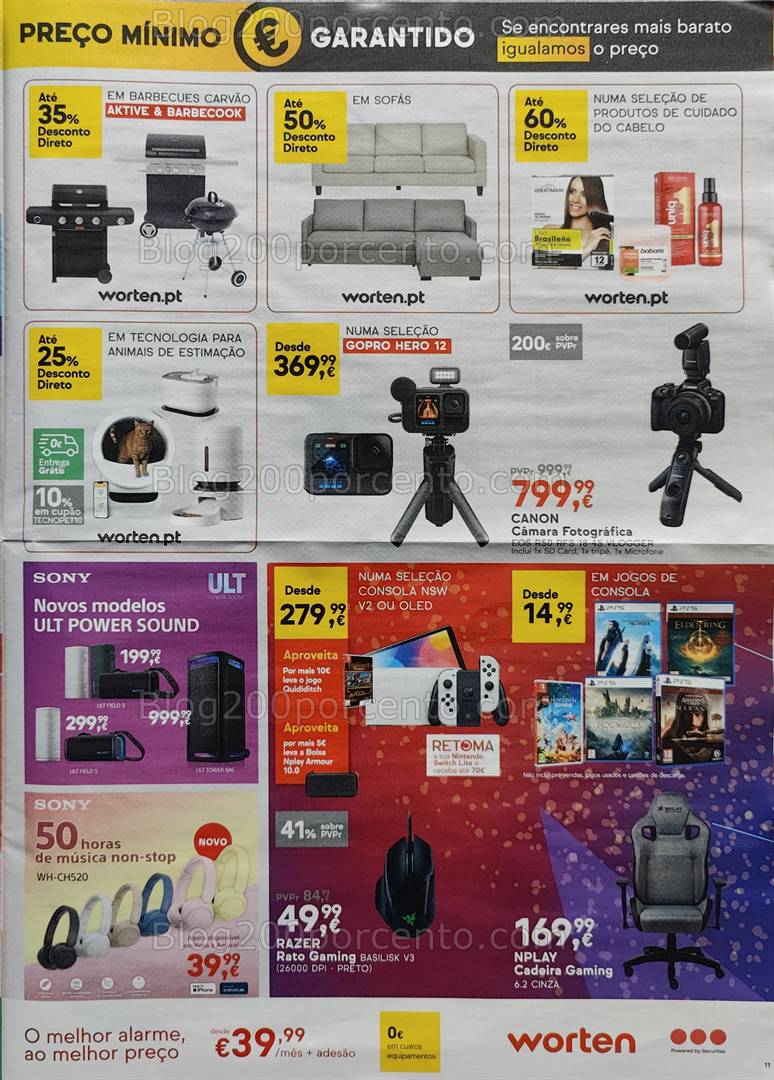 Antevisão Folheto WORTEN Promoções de 15 a 21 abril