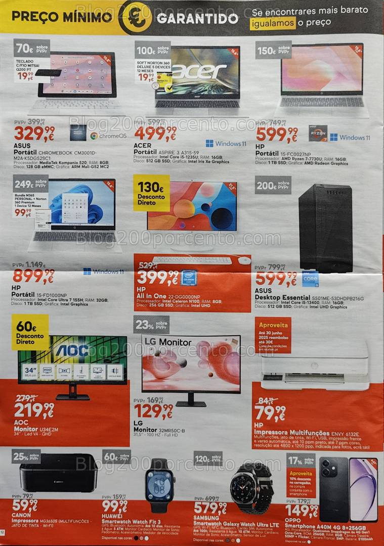 Antevisão Folheto WORTEN Promoções de 15 a 21 abril