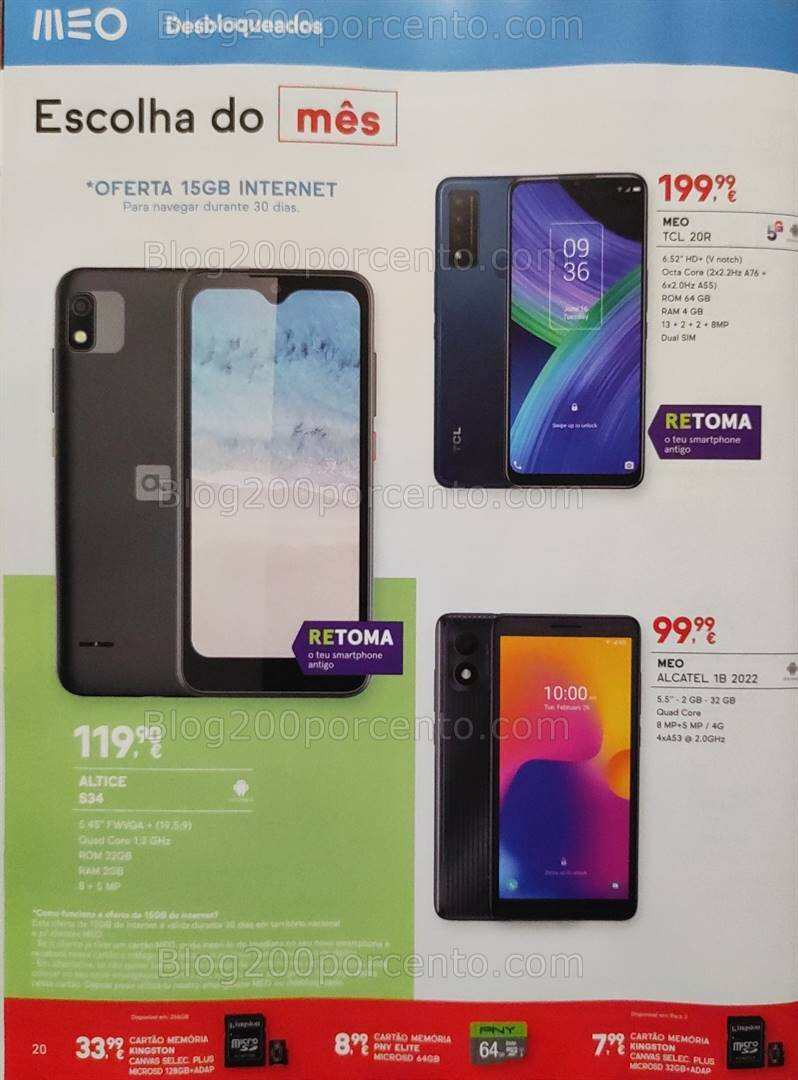 Antevisão Folheto WORTEN Mobile Promoções de 2 a 31 janeiro