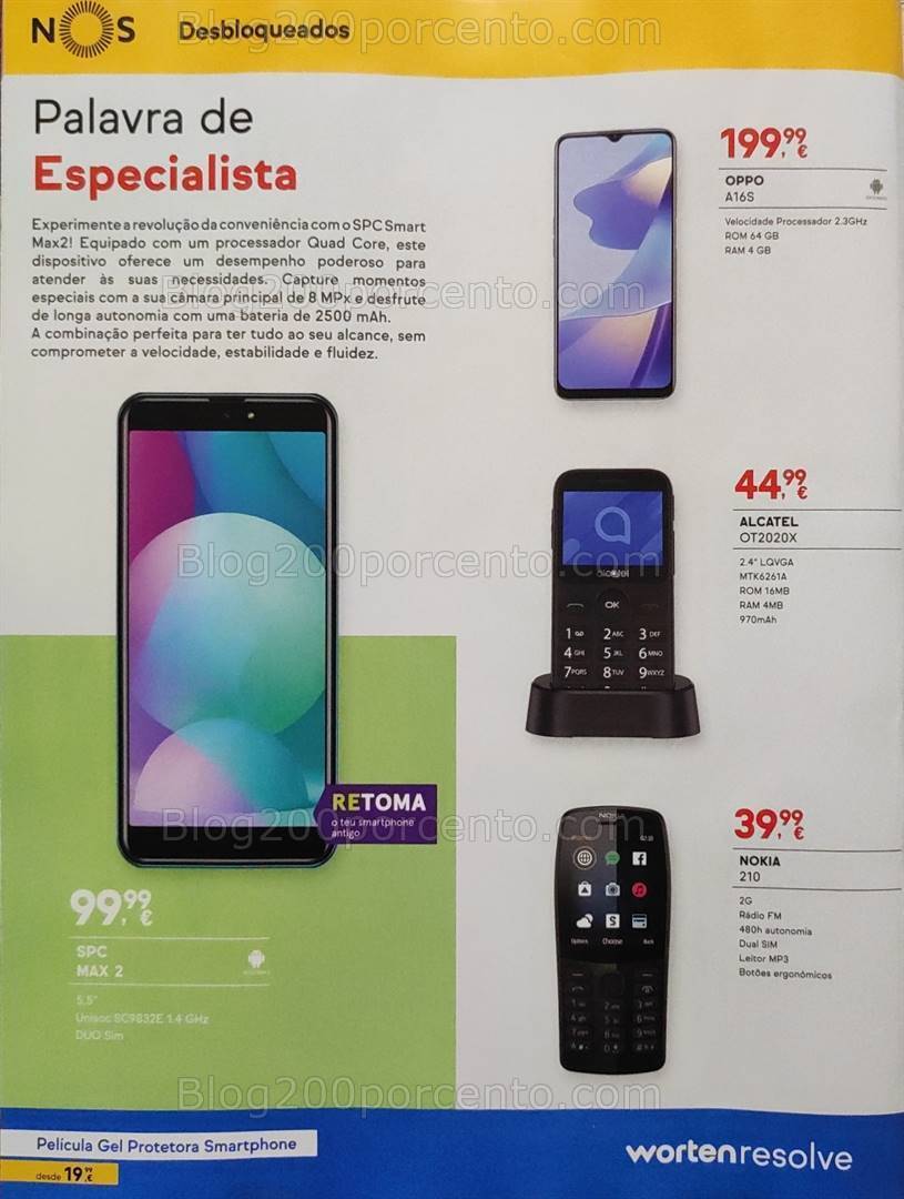 Antevisão Folheto WORTEN Mobile Promoções de 2 a 31 janeiro