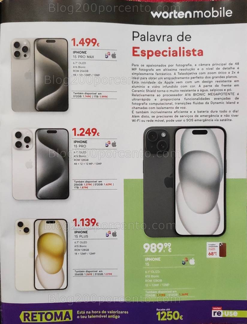 Antevisão Folheto WORTEN Mobile Promoções de 2 a 31 janeiro