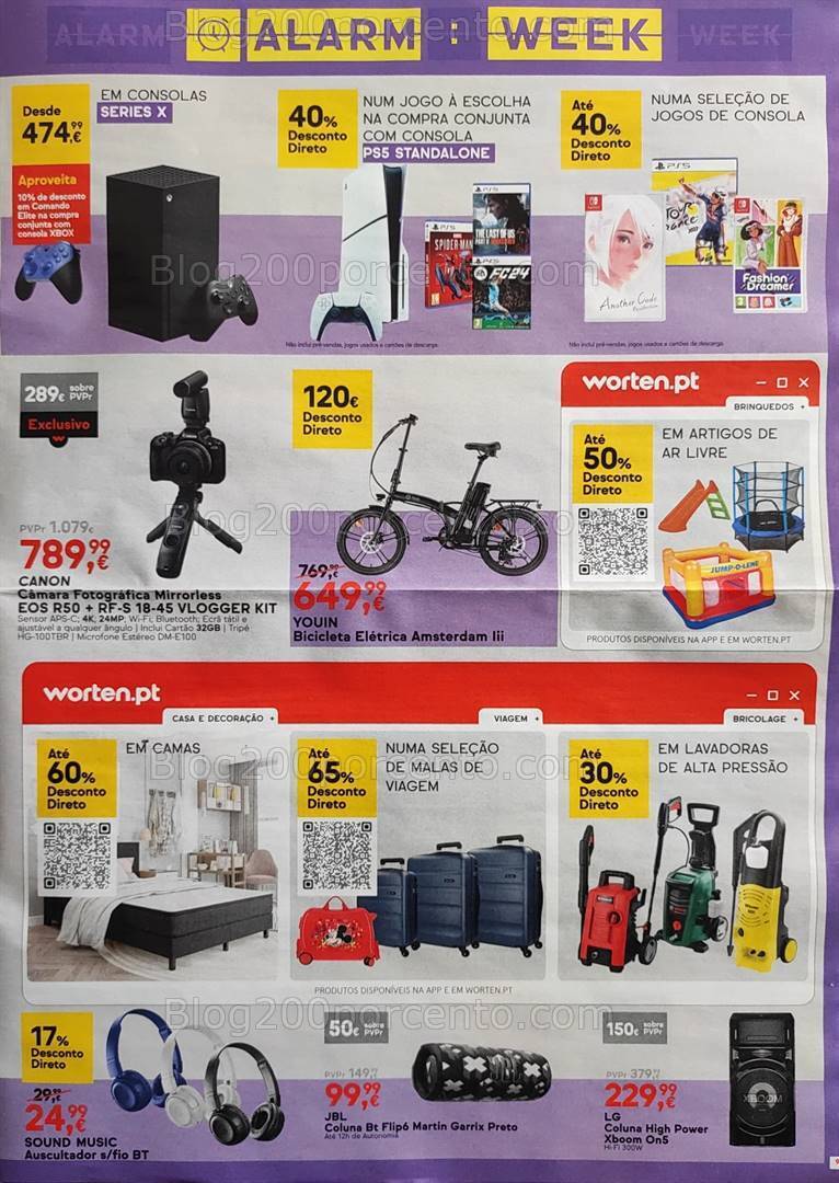 Antevisão Folheto WORTEN Promoções de 2 a 8 abril