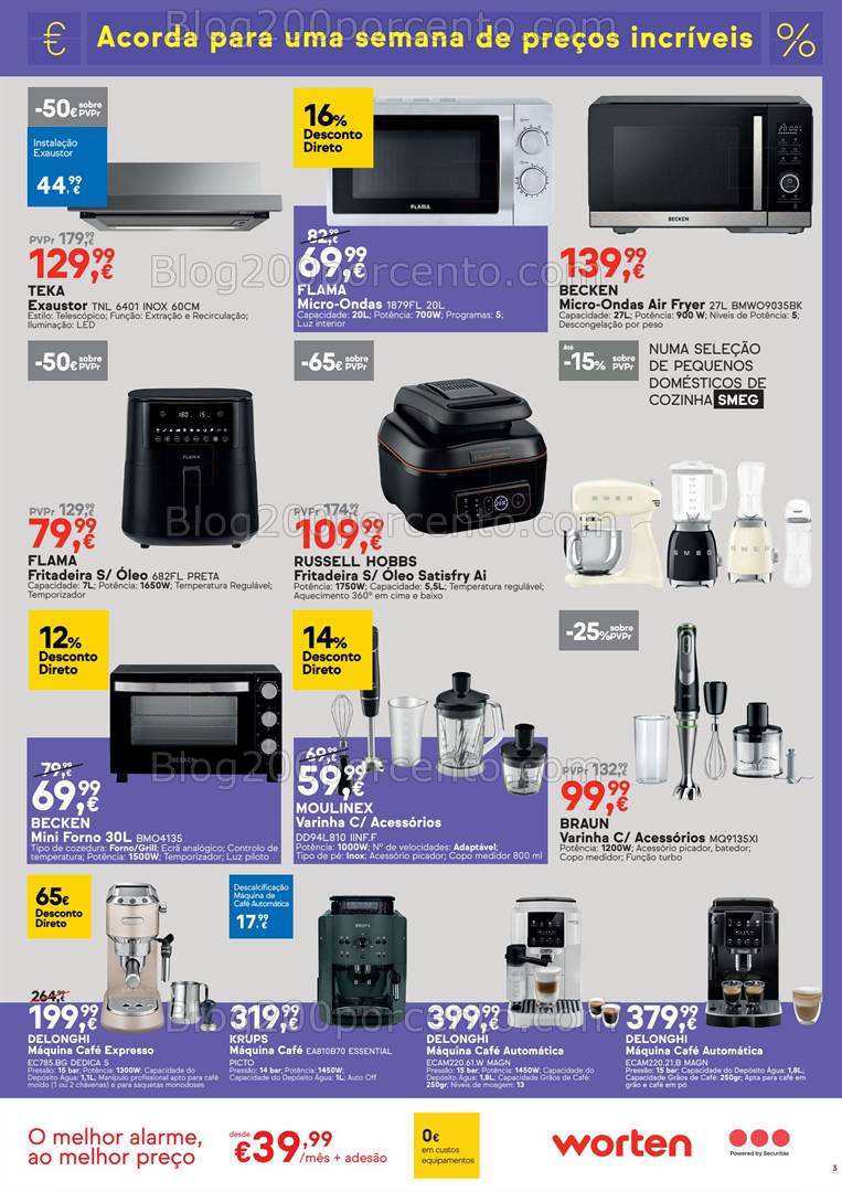 Antevisão Folheto WORTEN Promoções de 4 a 10 março