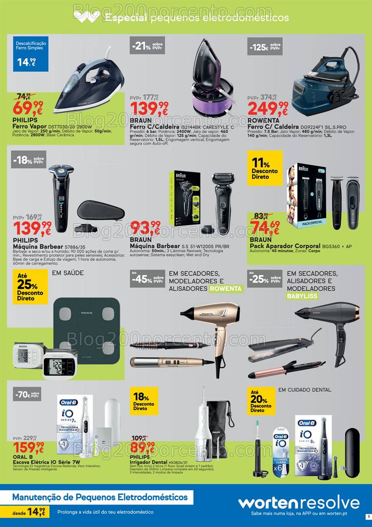 Antevisão Folheto WORTEN Promoções de 4 a 10 março