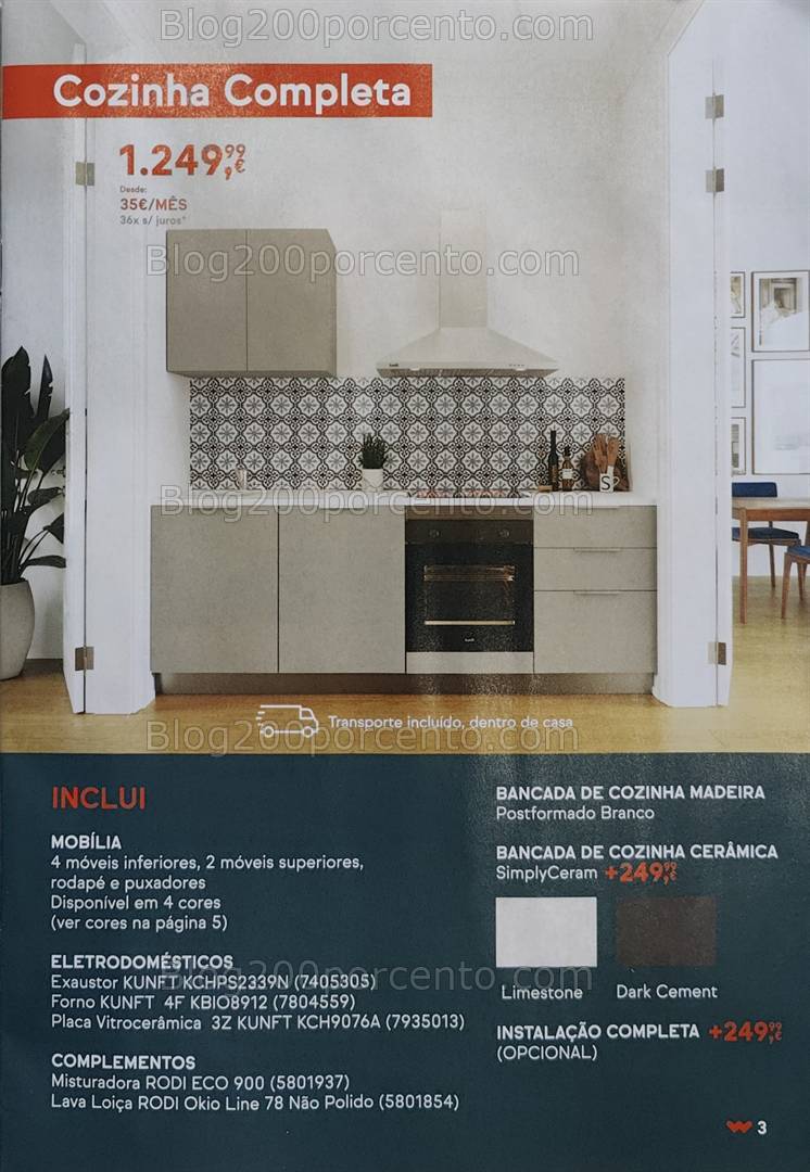 Antevisão Folheto WORTEN Especial Cozinhas Promoções de 25 março a 14 abril