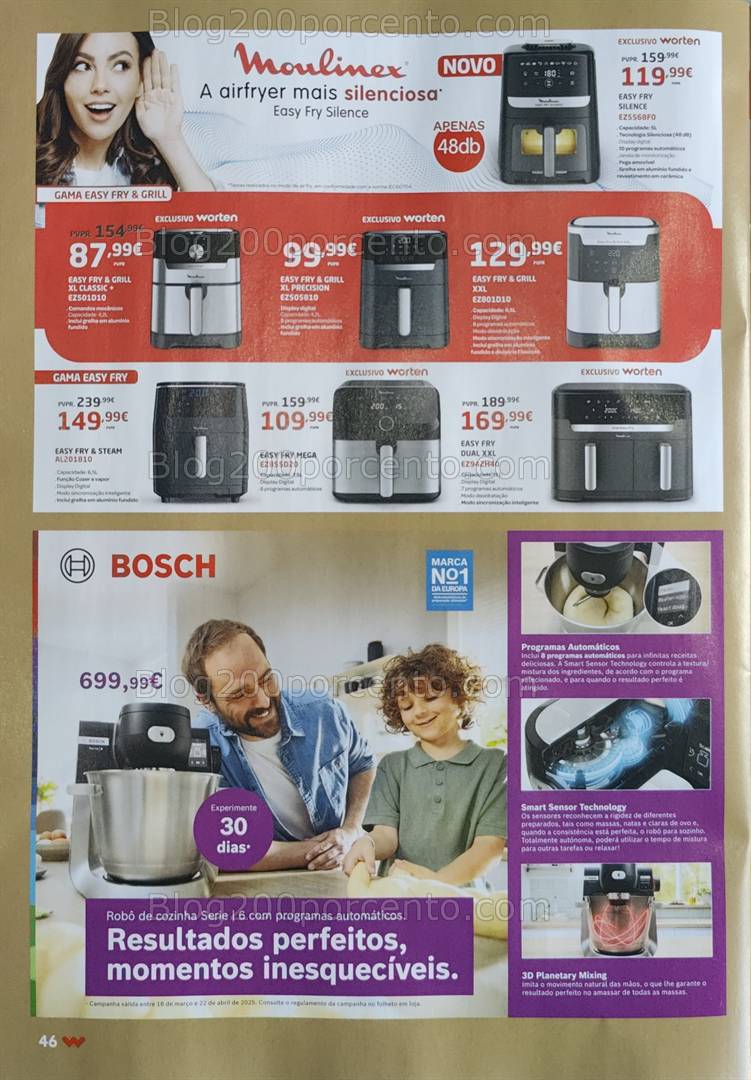 Antevisão Folheto WORTEN Especial Cozinhas Promoções de 25 março a 14 abril