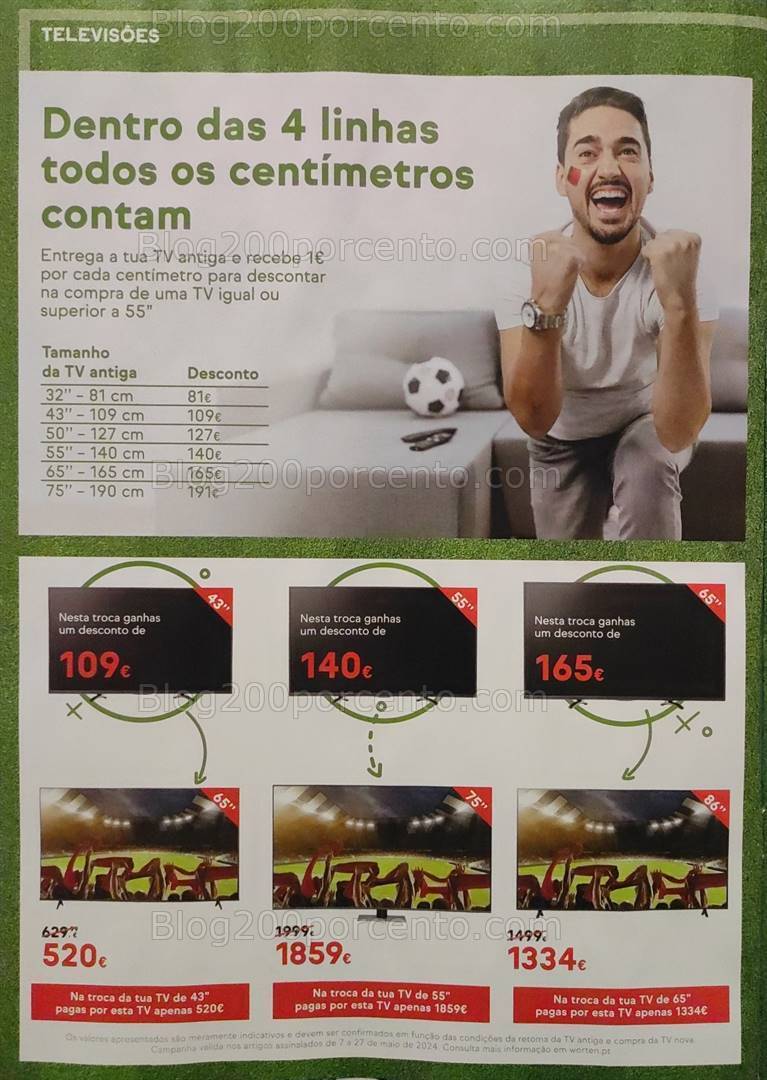 Antevisão Folheto WORTEN Especial Europeu Promoções até 27 maio