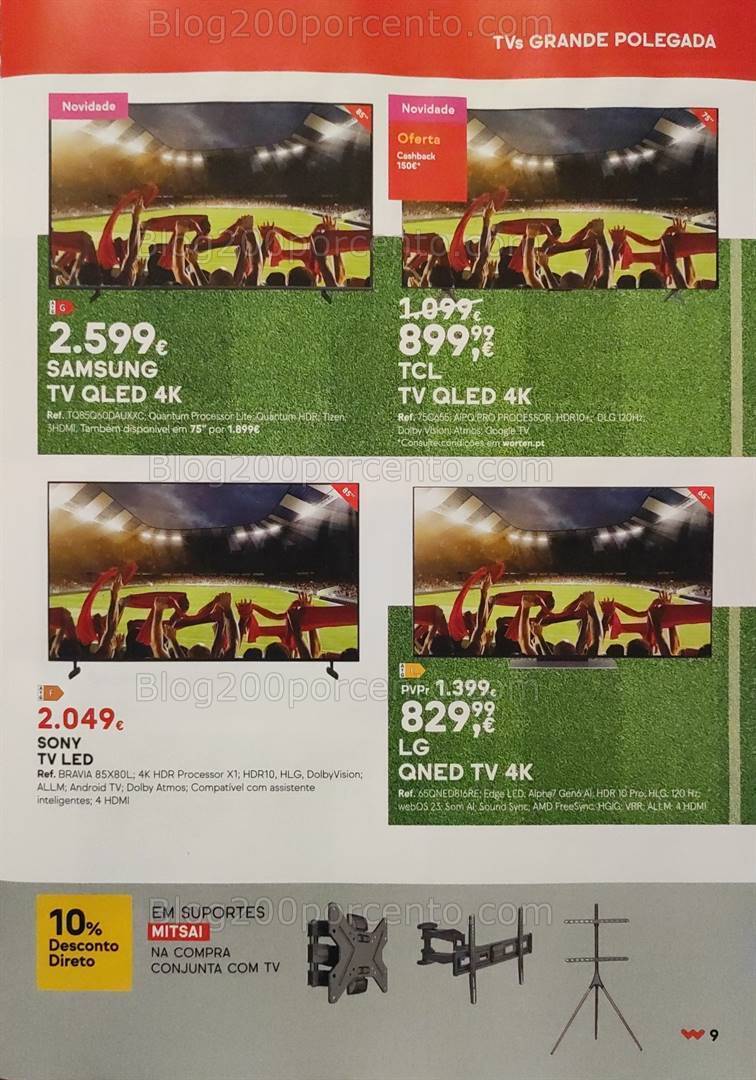 Antevisão Folheto WORTEN Especial Europeu Promoções até 27 maio