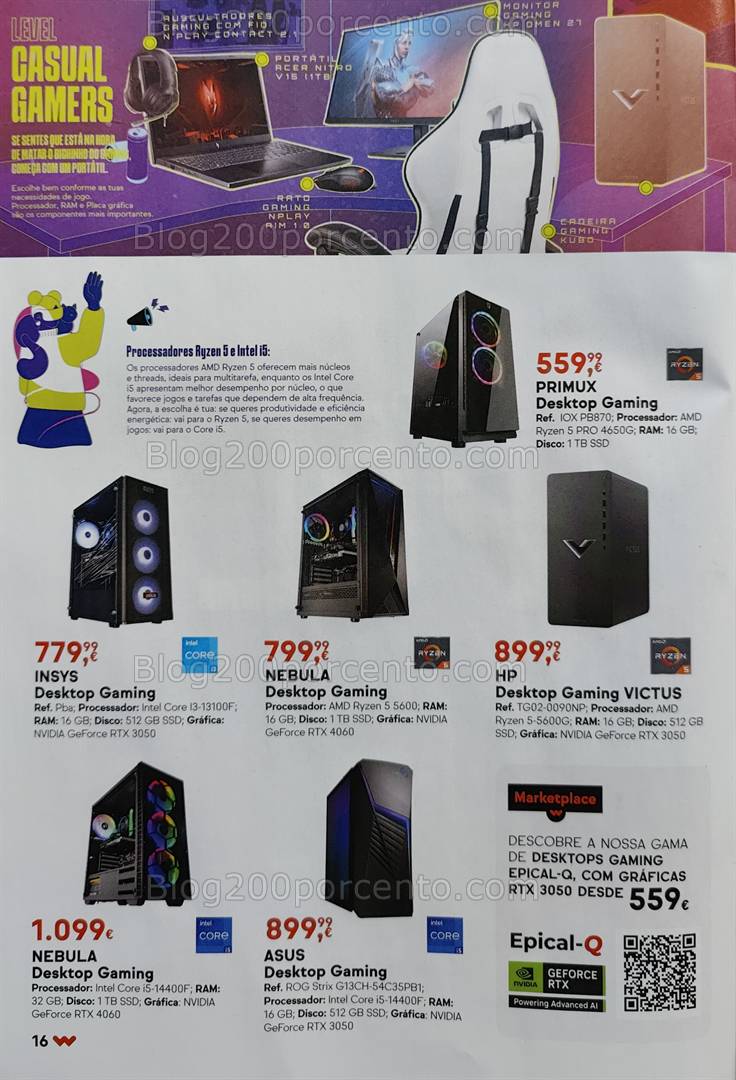 Antevisão Folheto WORTEN Game Ring Promoções até 28 abril