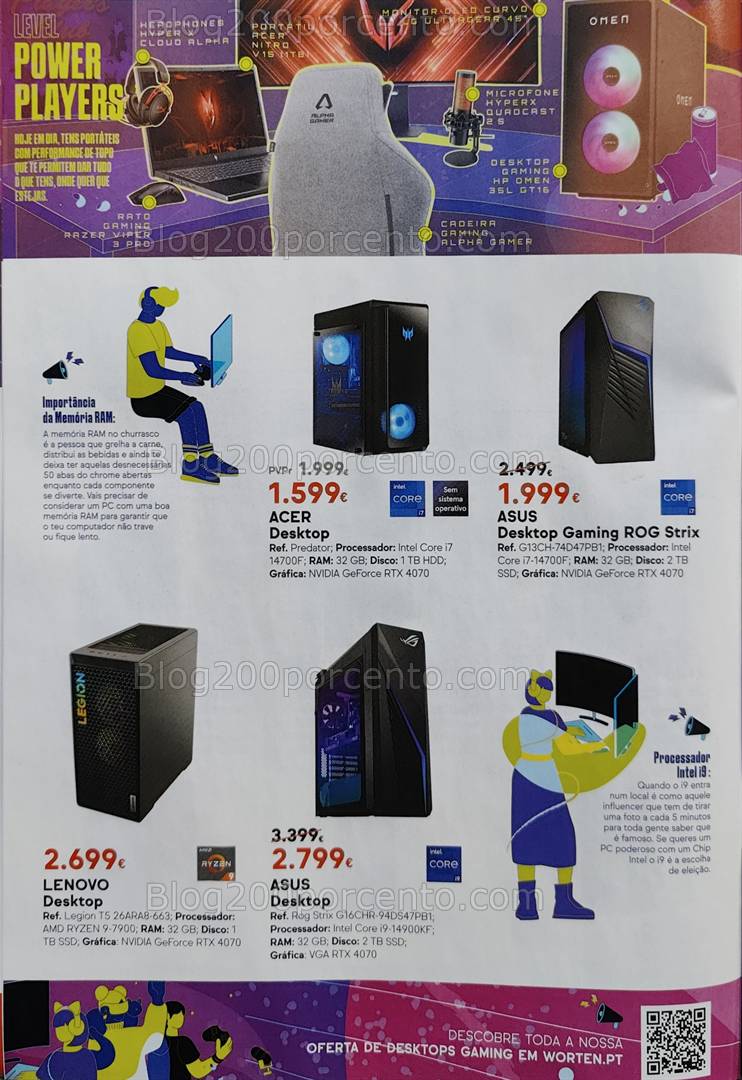 Antevisão Folheto WORTEN Game Ring Promoções até 28 abril