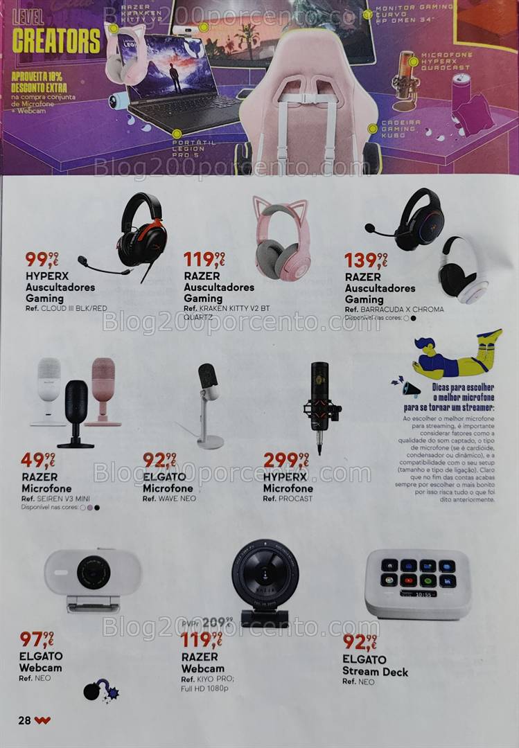 Antevisão Folheto WORTEN Game Ring Promoções até 28 abril