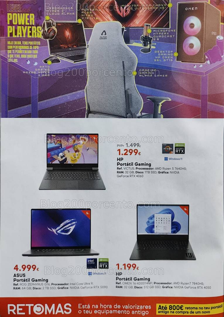 Antevisão Folheto WORTEN Game Ring Promoções até 28 abril