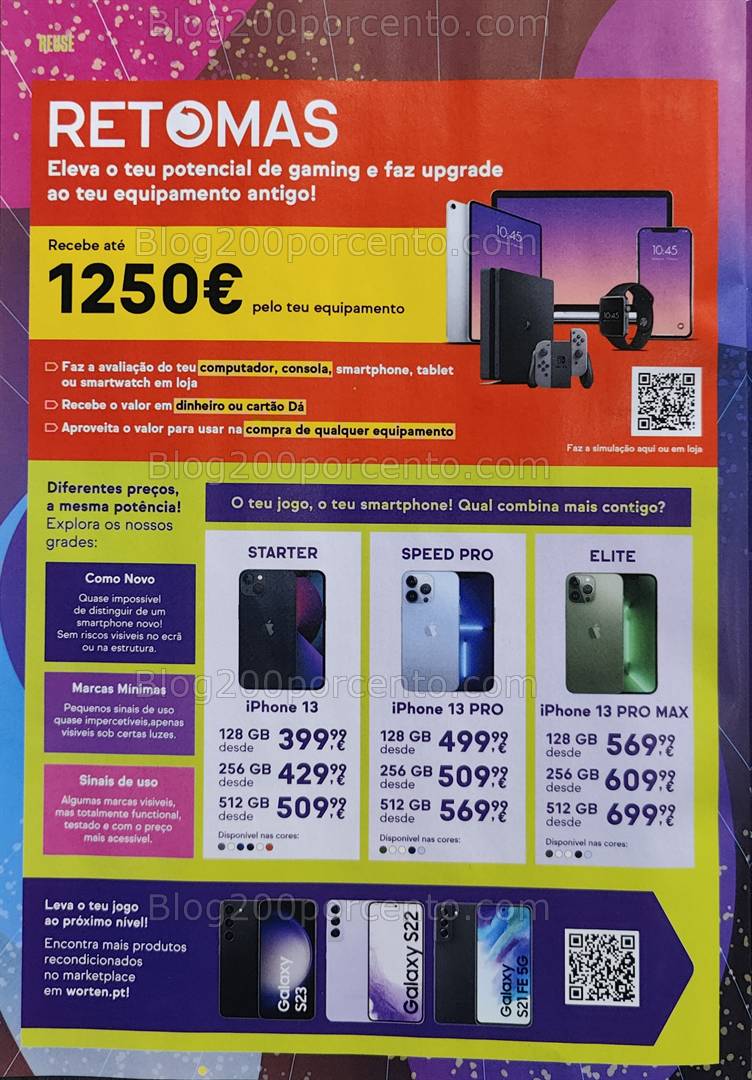 Antevisão Folheto WORTEN Game Ring Promoções até 28 abril