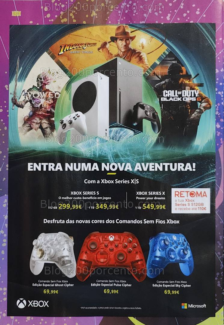 Antevisão Folheto WORTEN Game Ring Promoções até 28 abril