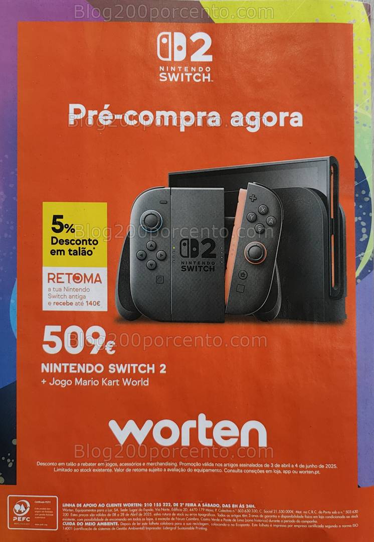 Antevisão Folheto WORTEN Game Ring Promoções até 28 abril