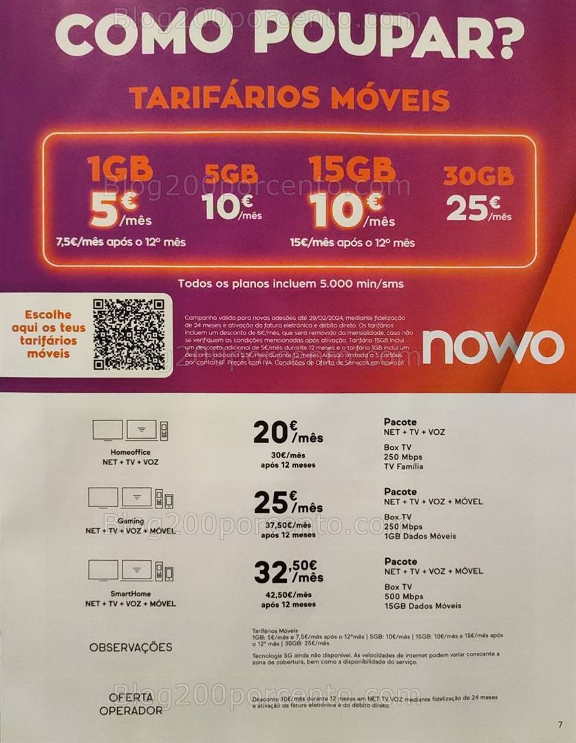 Antevisão Folheto WORTEN Mobile Promoções de 1 a 29 fevereiro
