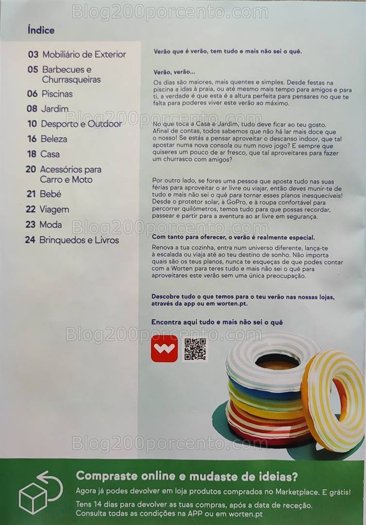 Antevisão Folheto WORTEN Verão Promoções de 3 a 24 junho