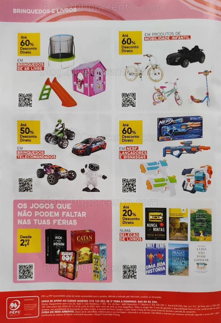 Antevisão Folheto WORTEN Verão Promoções de 3 a 24 junho