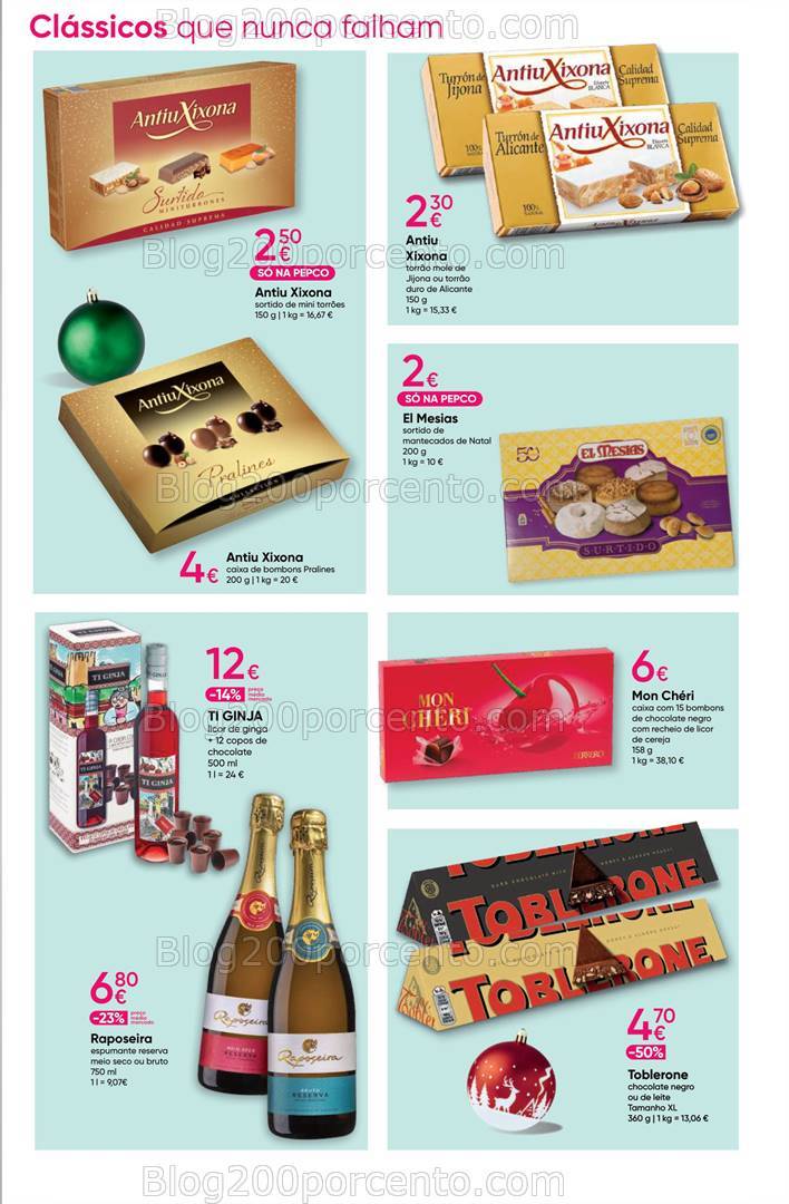 Antevisão Folheto PEPCO Natal Promoções de 4 novembro a 24 dezembro