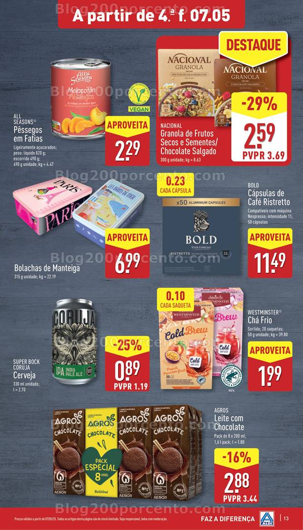 Antevisão Folheto ALDI novidades