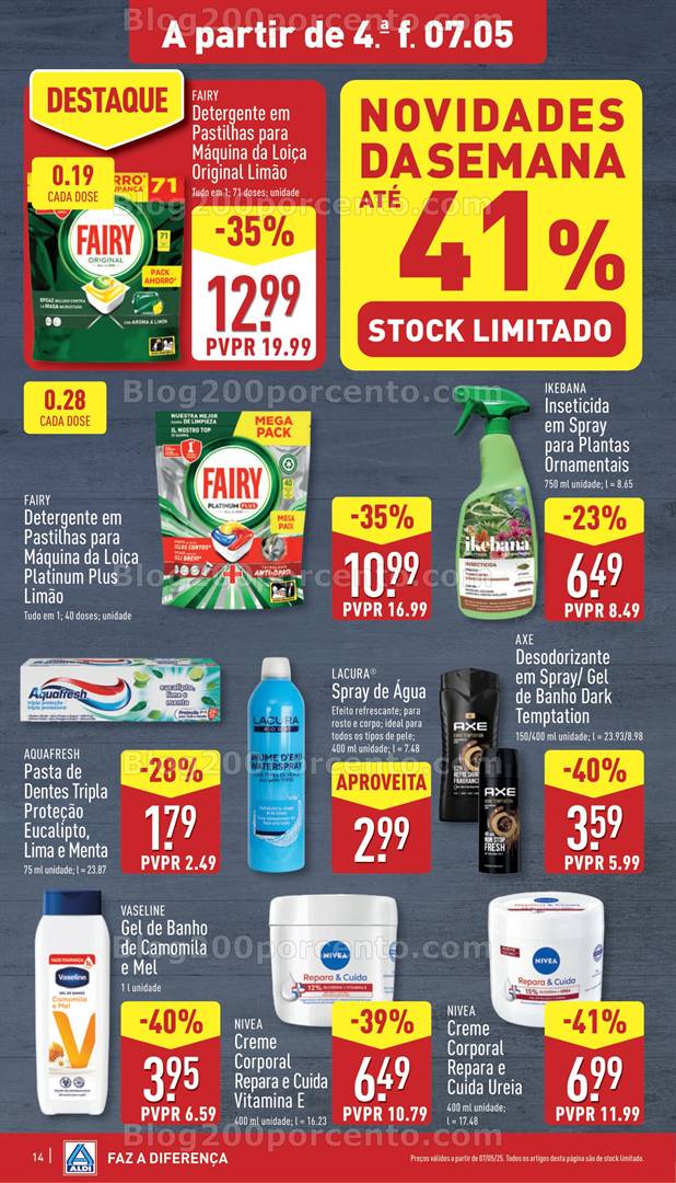 Antevisão Folheto ALDI novidades