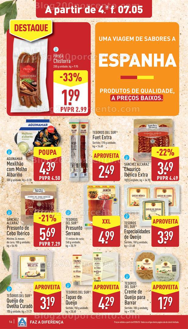 Antevisão Folheto ALDI Sabores do Mundo