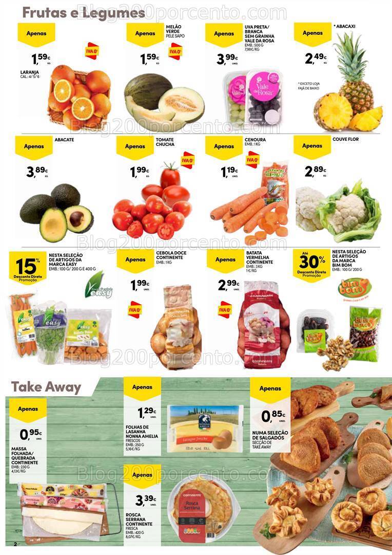 Antevisão Folheto CONTINENTE Açores Promoções de 31 agosto a 13 setembro