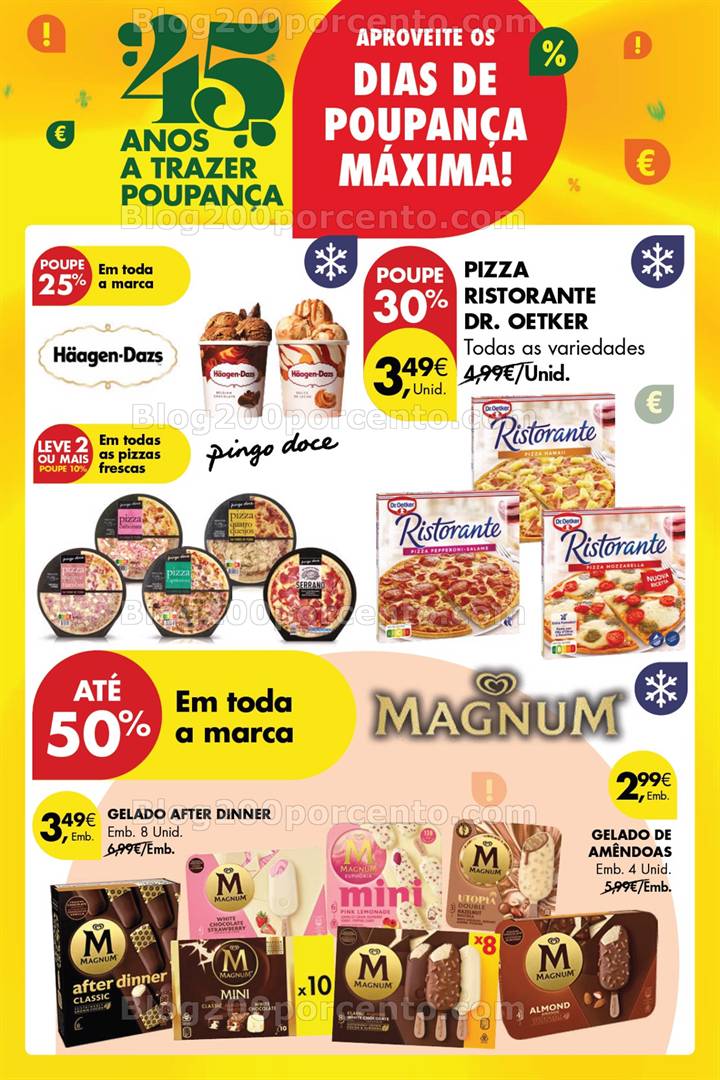 Antevisão Folheto PINGO DOCE Promoções Fim de Semana - 1 de maio a 5 de maio