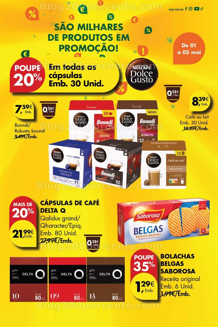 Antevisão Folheto PINGO DOCE Promoções Fim de Semana - 1 de maio a 5 de maio