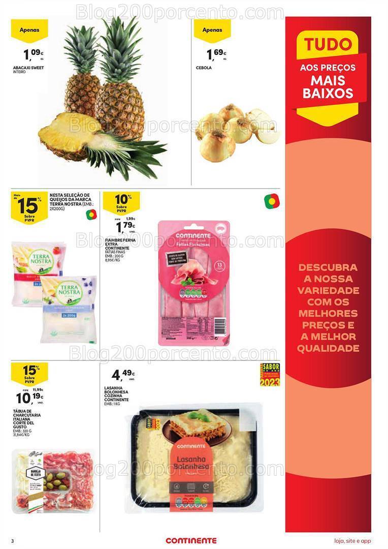 Antevisão Folheto CONTINENTE Abertura Marco de Canavezes Promoções de 11 a 15 janeiro