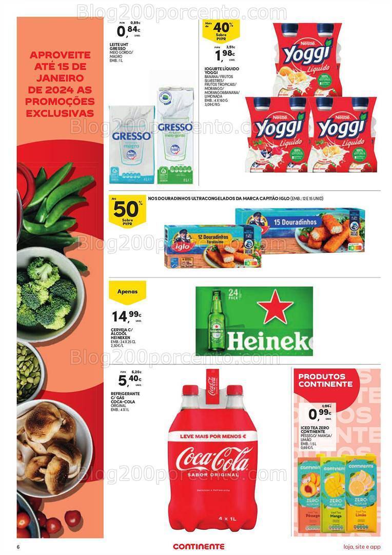 Antevisão Folheto CONTINENTE Abertura Marco de Canavezes Promoções de 11 a 15 janeiro