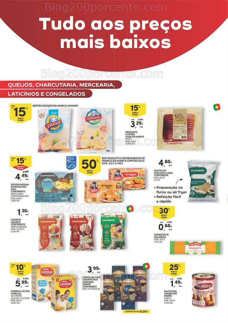 Antevisão Folheto CONTINENTE Abertura Proença Promoções de 4 a 8 julho