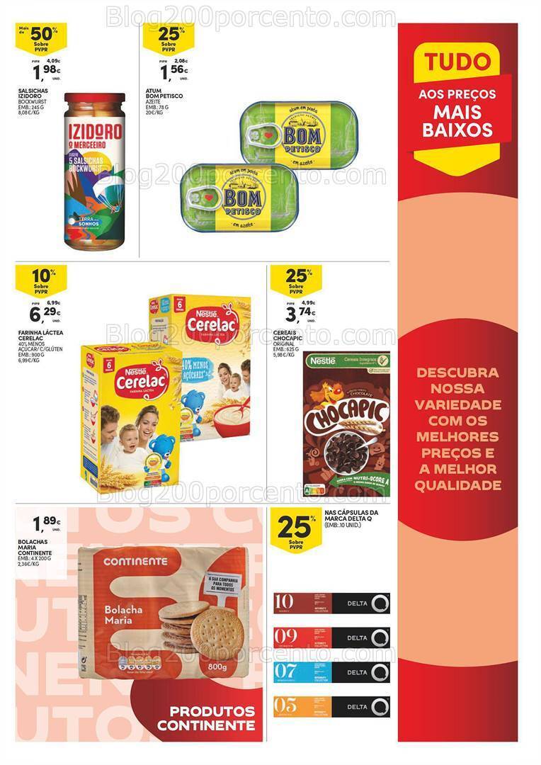 Antevisão Folheto CONTINENTE Abertura Pevidém Promoções de 25 a 29 janeiro