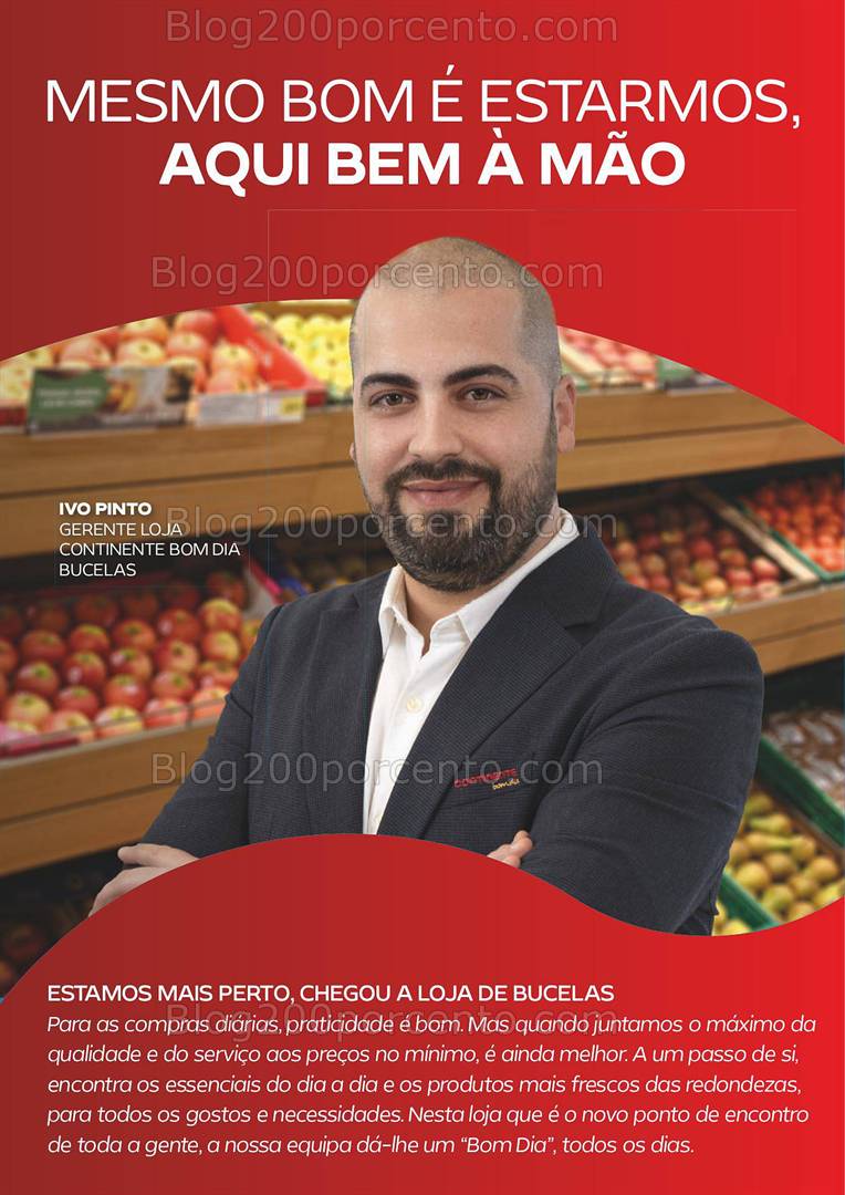 Antevisão Folheto CONTINENTE Aberturas Bom Dia Bucelas - 23 a 27 janeiro