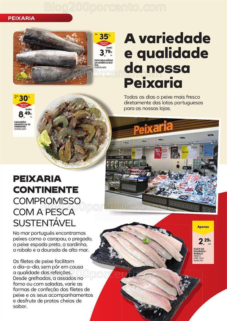 Antevisão Folheto CONTINENTE Aberturas Leça da Palmeira Promoções de 8 a 12 fevereiro