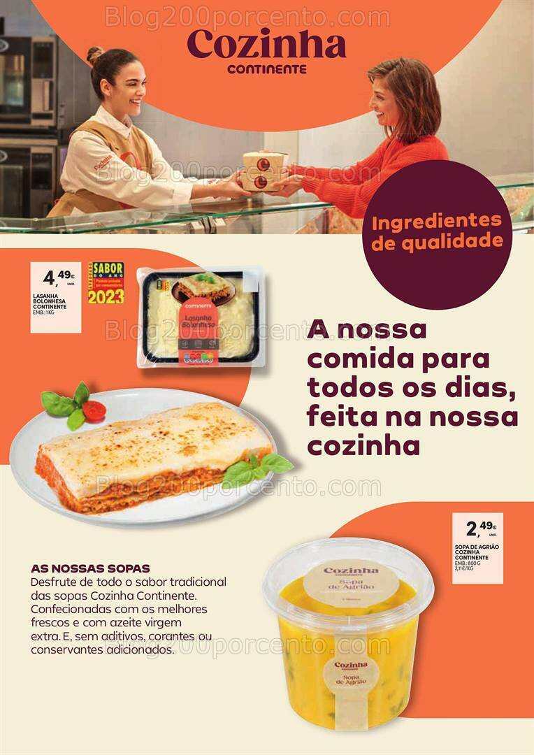 Antevisão Folheto CONTINENTE Aberturas Leça da Palmeira Promoções de 8 a 12 fevereiro