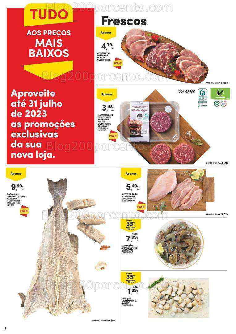 Antevisão Folheto CONTINENTE Aberturas Promoções de 28 a 31 julho