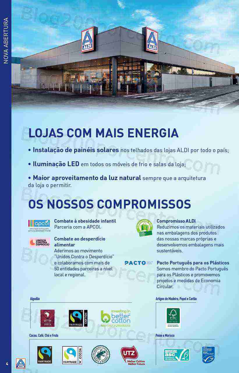 Antevisão Folheto ALDI Saldos Abertura Montijo Promoções de 19 a 25 abril