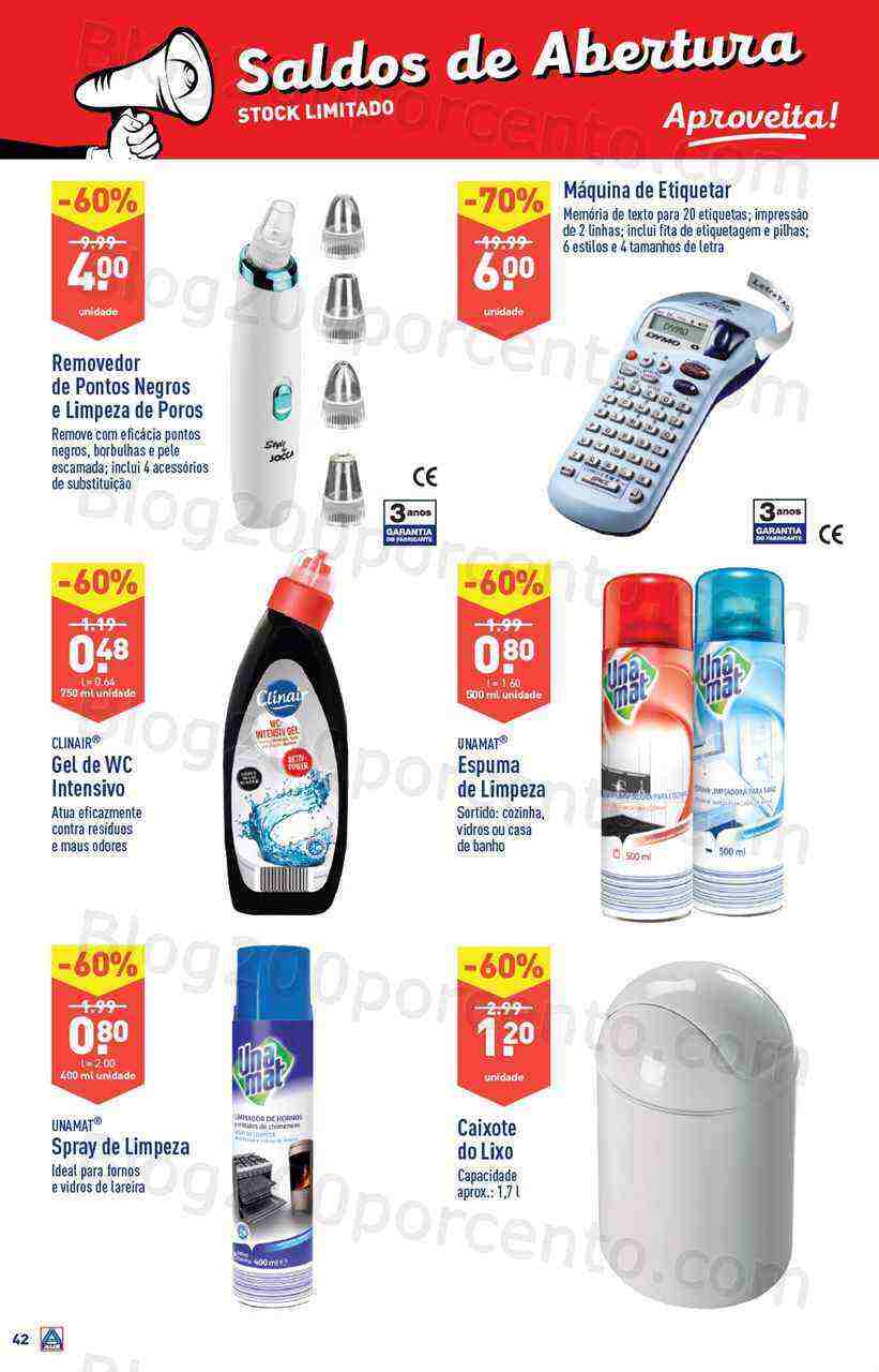 Antevisão Folheto ALDI Saldos Abertura Montijo Promoções de 19 a 25 abril