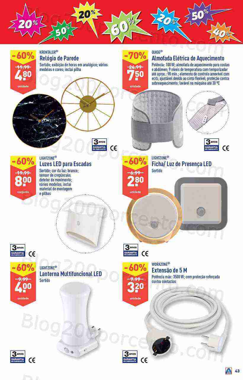 Antevisão Folheto ALDI Saldos Abertura Montijo Promoções de 19 a 25 abril