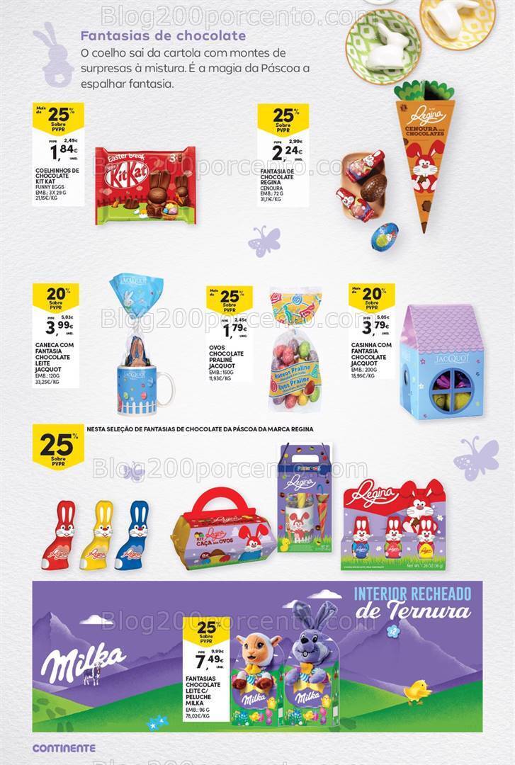 Antevisão Folheto CONTINENTE Açores Páscoa Promoções de 12 a 31 março