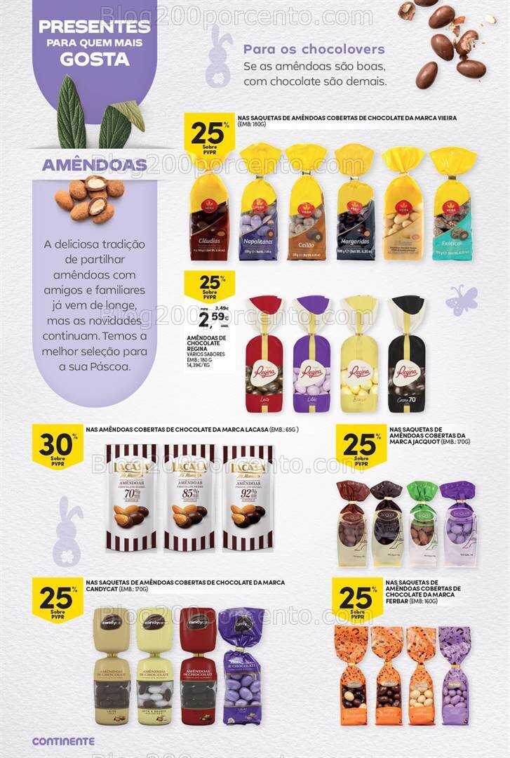Antevisão Folheto CONTINENTE Açores Páscoa Promoções de 12 a 31 março