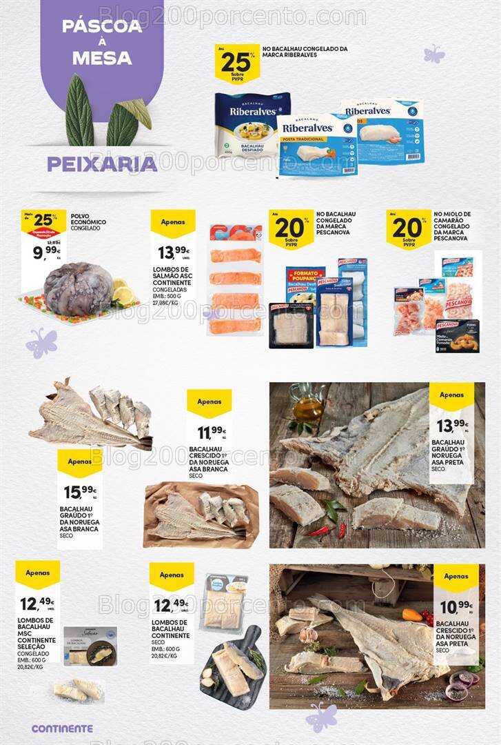 Antevisão Folheto CONTINENTE Açores Páscoa Promoções de 12 a 31 março