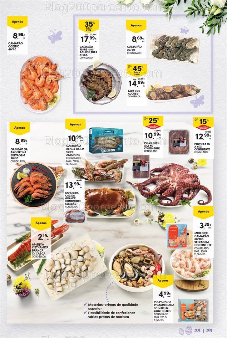 Antevisão Folheto CONTINENTE Açores Páscoa Promoções de 12 a 31 março