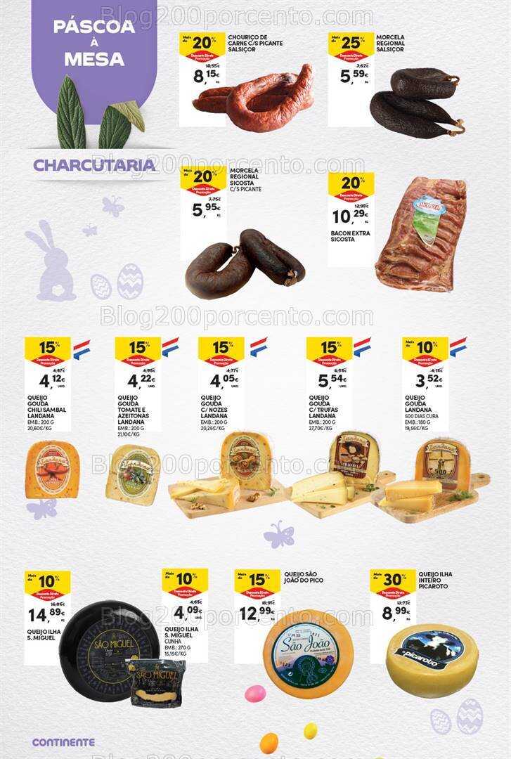 Antevisão Folheto CONTINENTE Açores Páscoa Promoções de 12 a 31 março