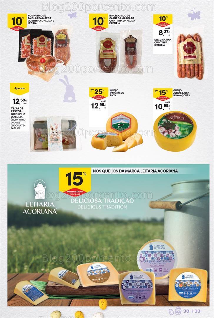 Antevisão Folheto CONTINENTE Açores Páscoa Promoções de 12 a 31 março