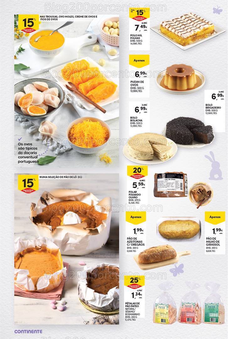 Antevisão Folheto CONTINENTE Açores Páscoa Promoções de 12 a 31 março