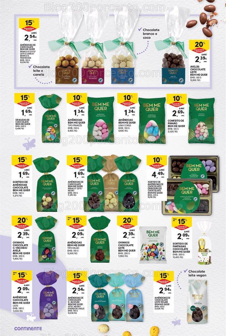 Antevisão Folheto CONTINENTE Açores Páscoa Promoções de 12 a 31 março